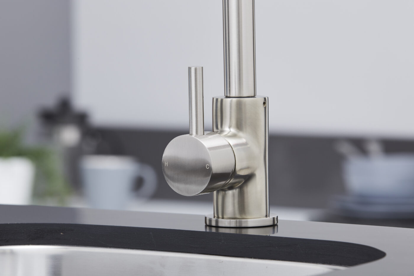 Bari Kitchen Tap - Brushed Nickel - Image 5