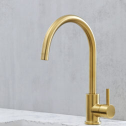 Bari Kitchen Tap - Brushed Gold