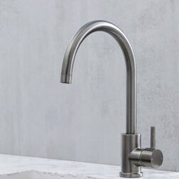 Bari Kitchen Tap - Gun Metal