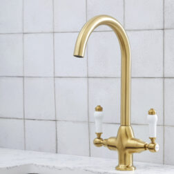 Venice Kitchen Tap - Brushed Gold