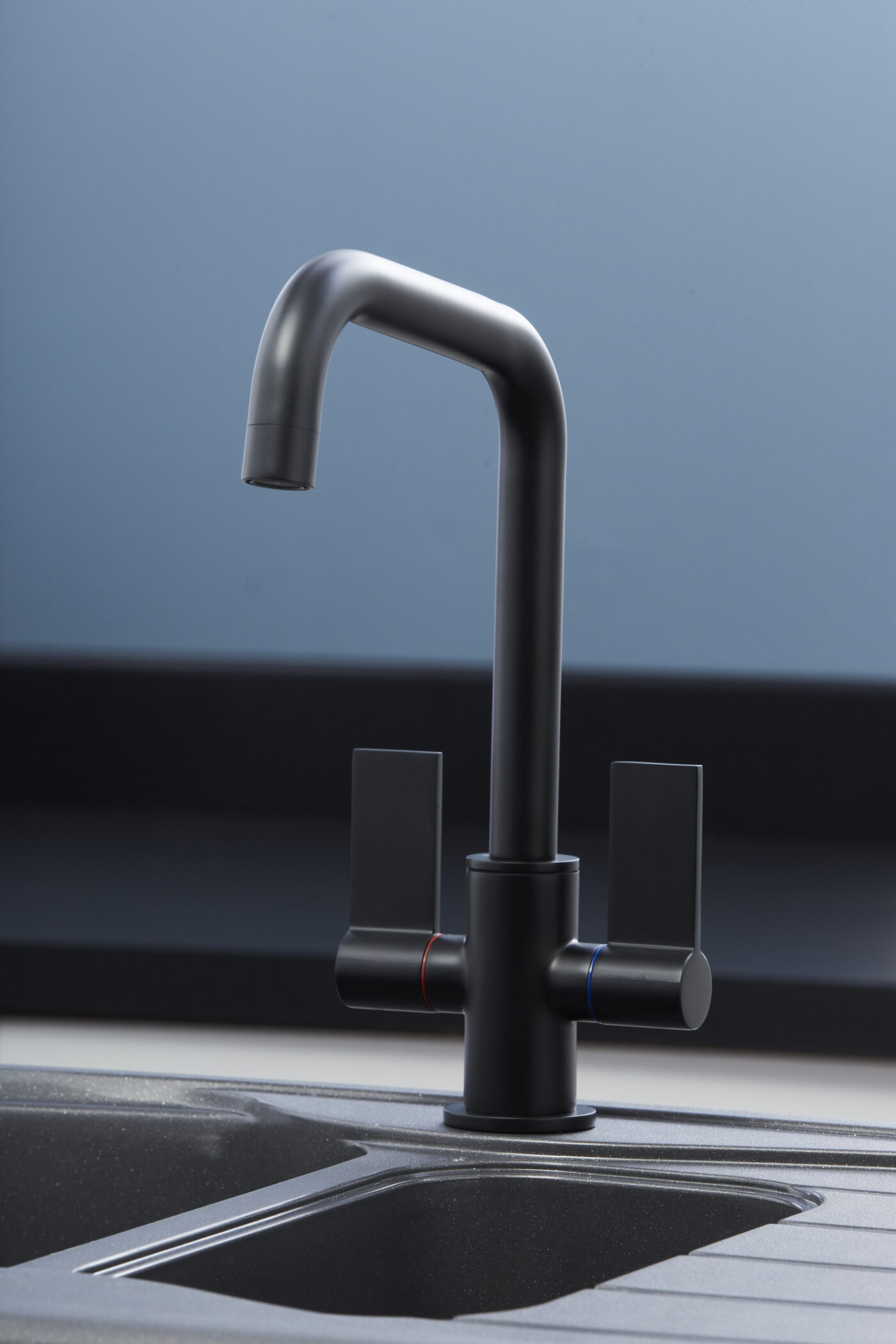 Monza Kitchen Tap - Matt Black - Image 3