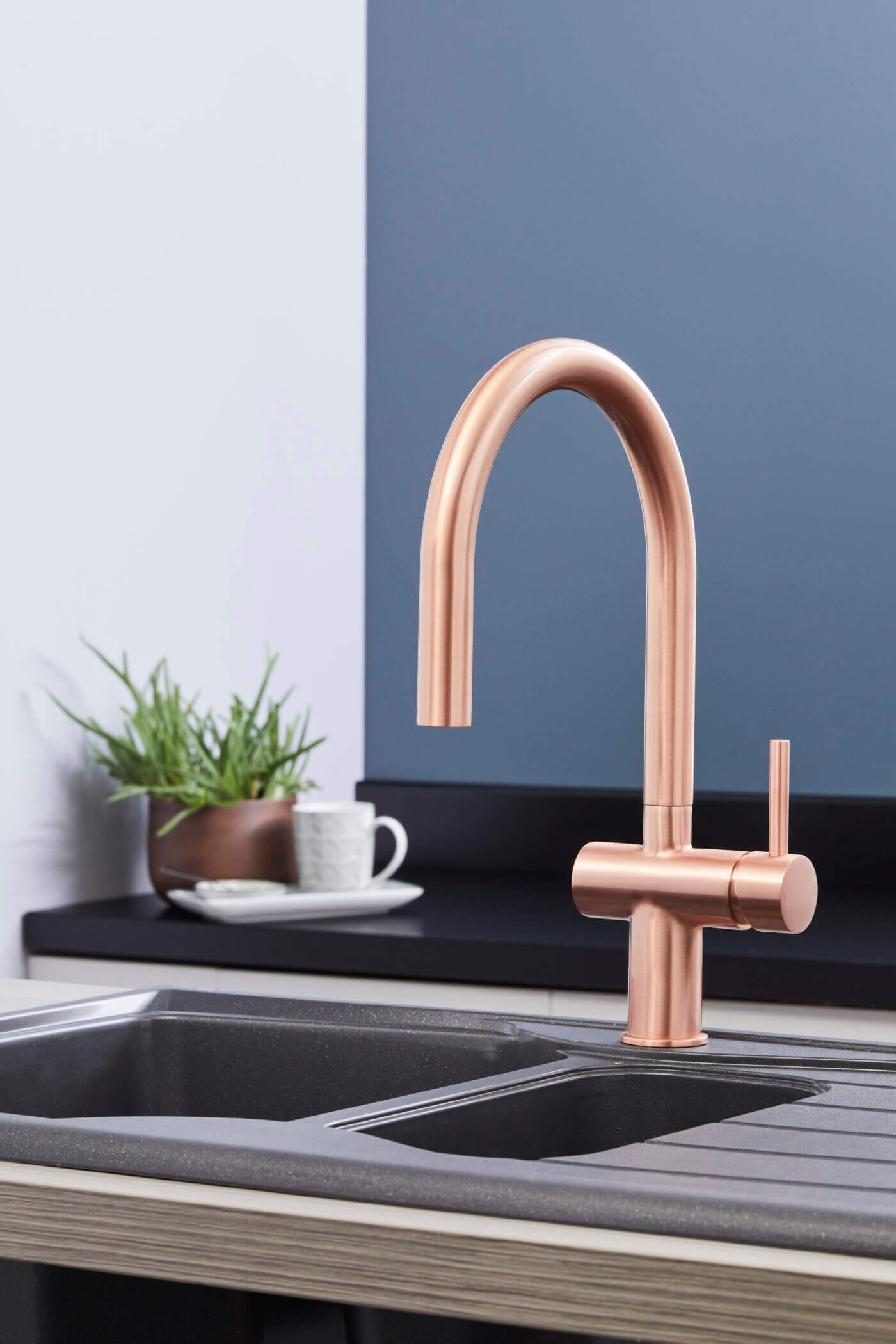 Livorno Kitchen Tap - Copper