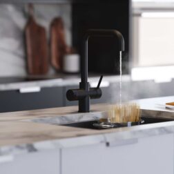 Genoa D-Shape 4-in-1 Boiling Tap - Matt Black