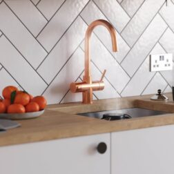 Messina Swan Neck 3-in-1 Boiling Tap - Copper