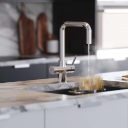 Messina D-Shape 3-in-1 Boiling Tap - Chrome