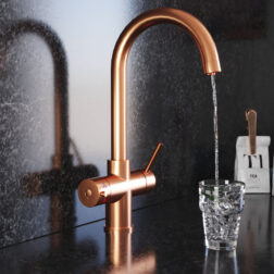 Genoa Swan Neck 4-in-1 Boiling Tap - Copper