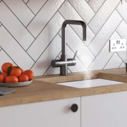 Messina D-Shape 3-in-1 Boiling Tap - Gun Metal