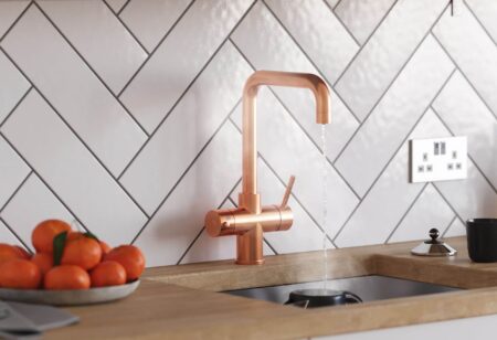 Genoa D-Shape 4-in-1 Boiling Tap - Copper